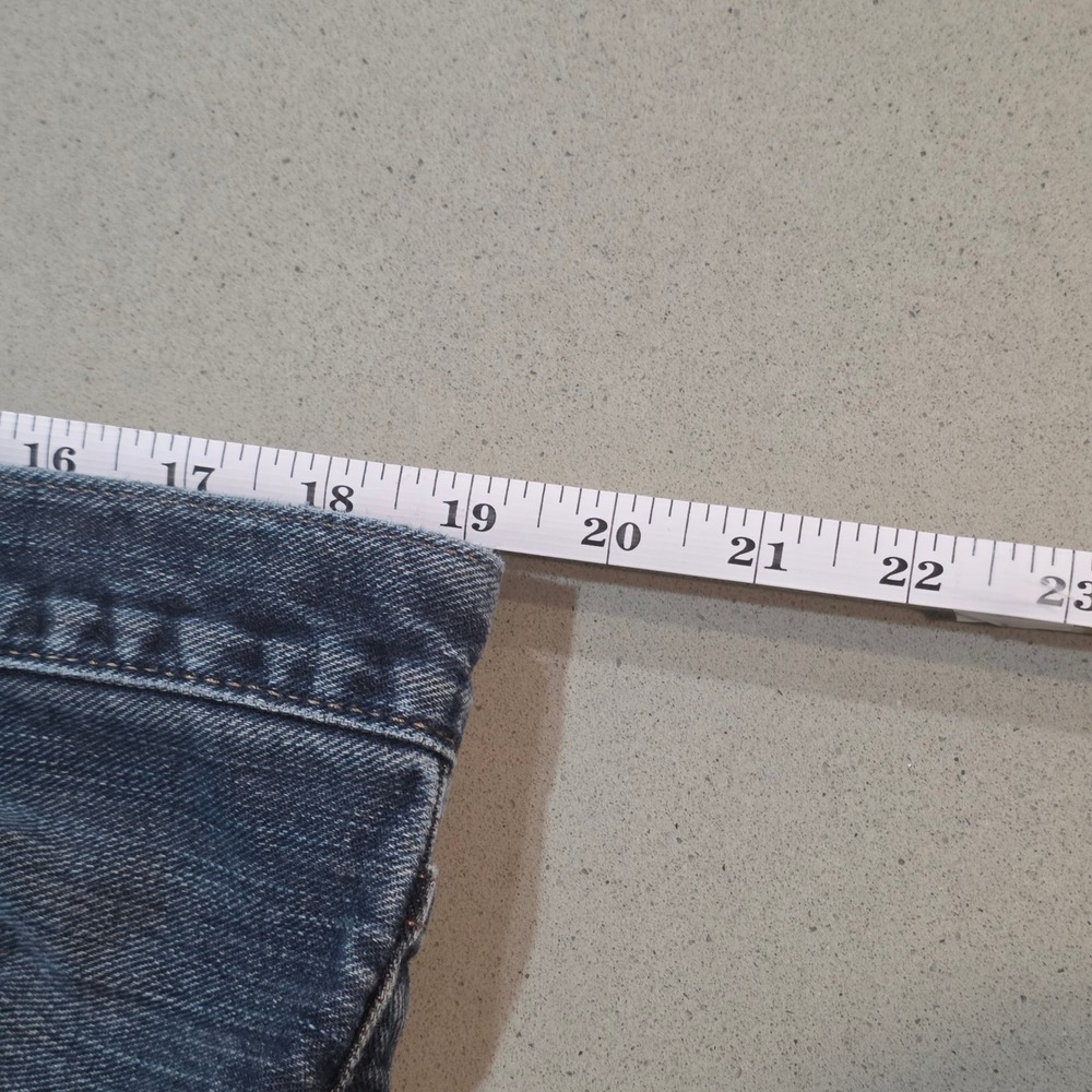 Eddie Bauer Mens Straight Leg Jeans Blue Denim 40x32 (Actual 39x28) Medium Wash - Picture 10 of 12